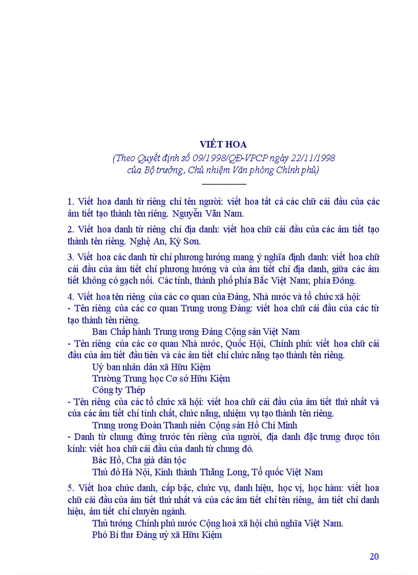 image for page Hướng dẫn cách trình bày văn bản