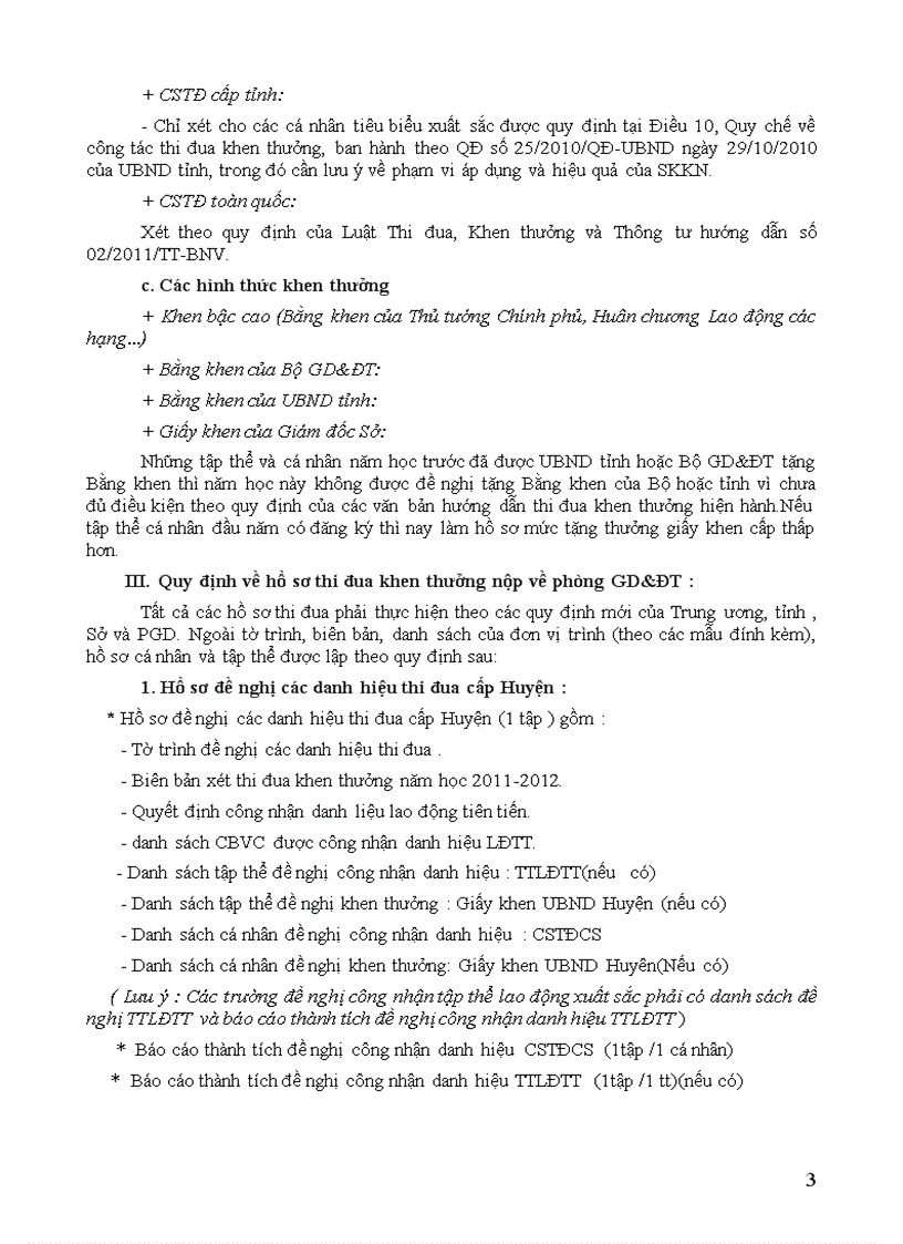 image for page Hướng dẫn công tác thi đua năm 2011 2012