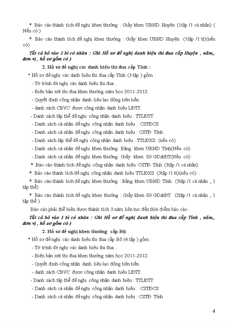 image for page Hướng dẫn công tác thi đua năm 2011 2012