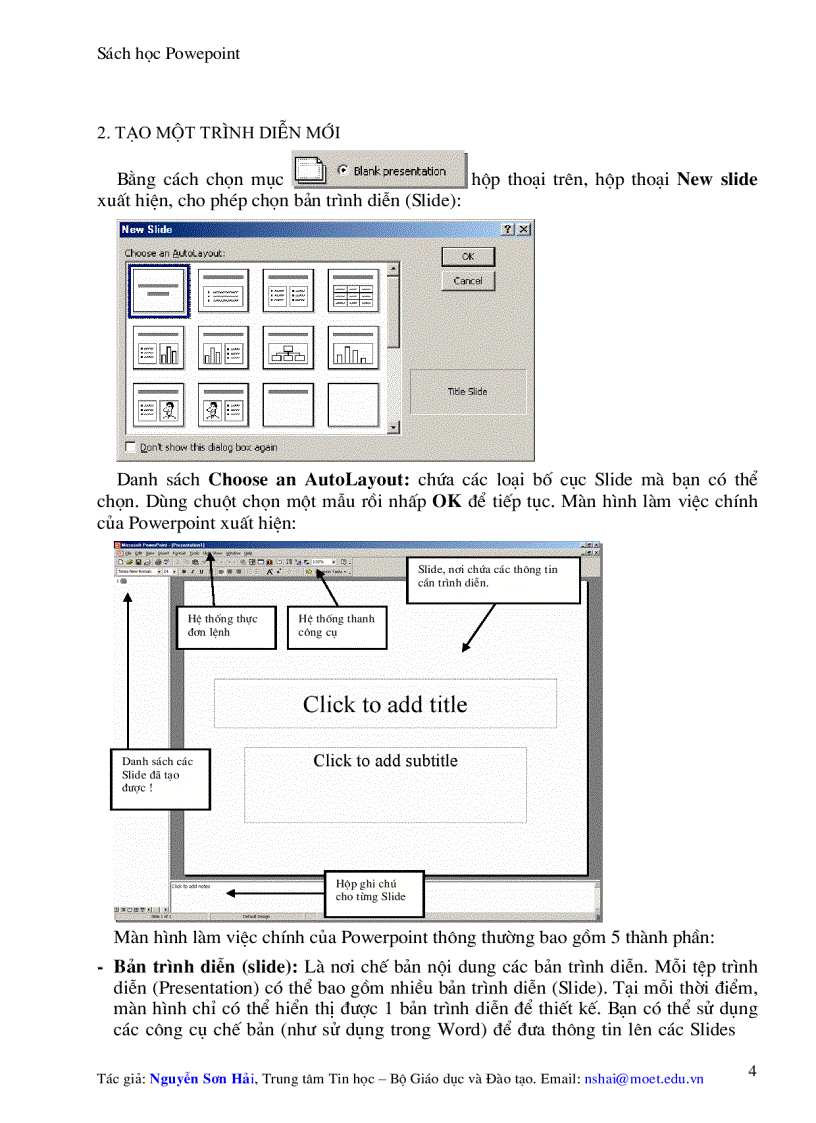image for page Hướng dẫn dùng Powerpoint