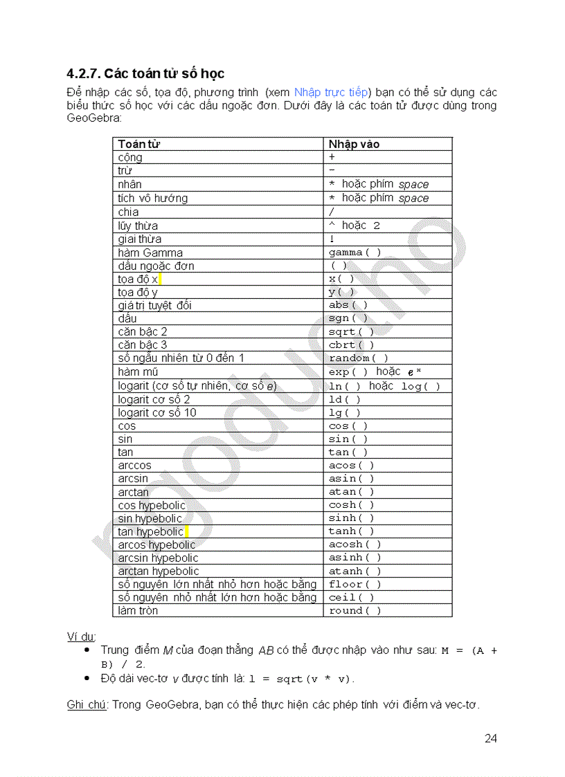 image for page Huong dan GeoGebra 3 0