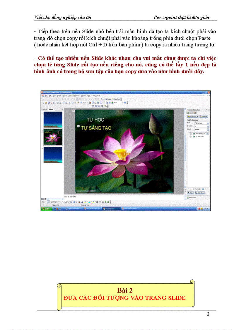 image for page Hướng dẫn học Powerpoint của Lê Thanh Huyền