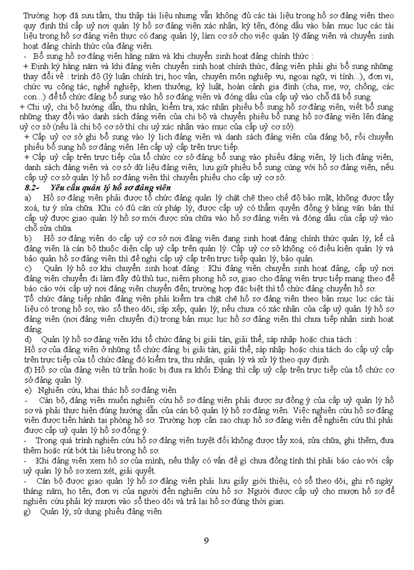 image for page Hướng dẫn số 01 HD TW ngày 05 01 2012 của Ban Bí thư về 1 số vấn đề cụ thể thi hành điều lệ Đảng
