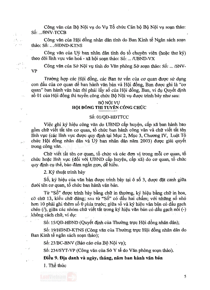 image for page Hướng dẫn soạn thảo văn bản hành chính