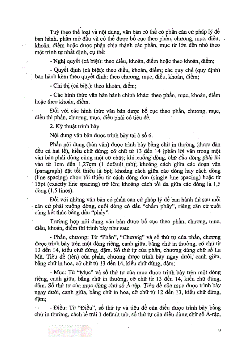 image for page Hướng dẫn soạn thảo văn bản hành chính