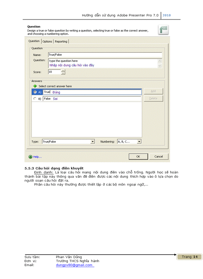 image for page Hướng dẫn sử dụng Adobe Presenter Pro 7 0