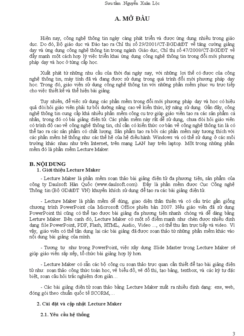 image for page Hướng dẫn sử dụng lecture make