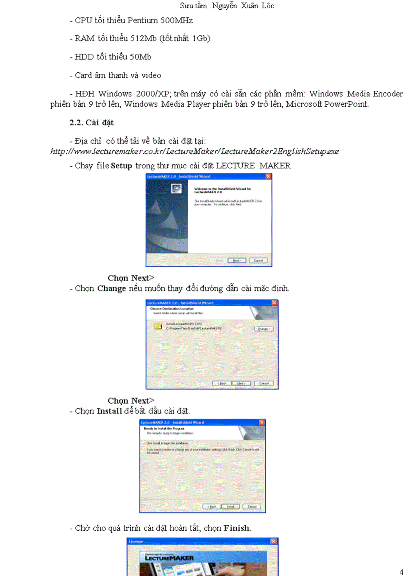 image for page Hướng dẫn sử dụng lecture make