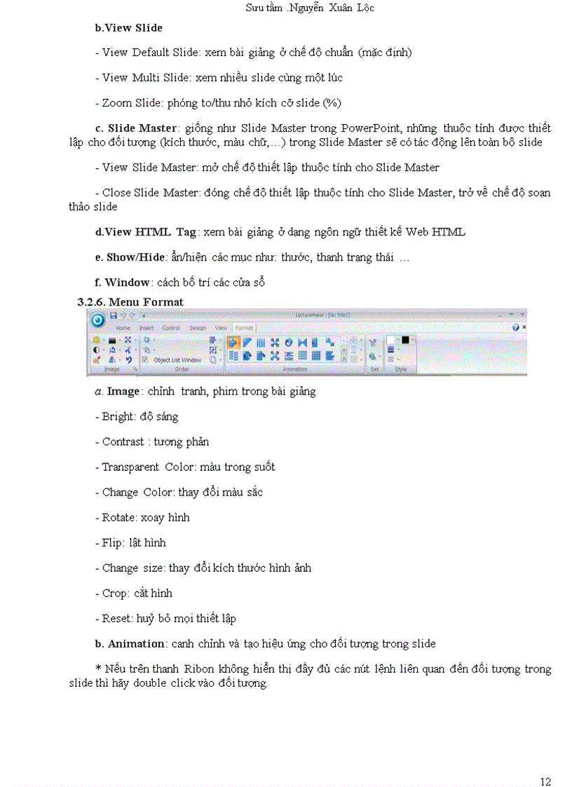 image for page Hướng dẫn sử dụng lecture make