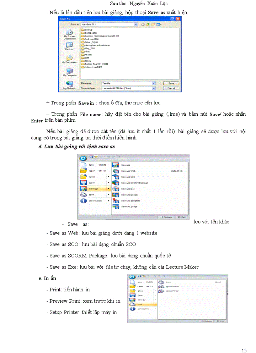 image for page Hướng dẫn sử dụng lecture make