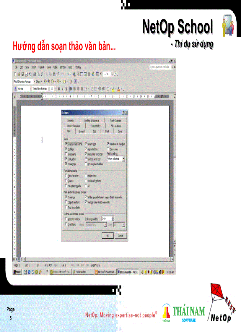 image for page Hướng dẫn sử dụng Netop School