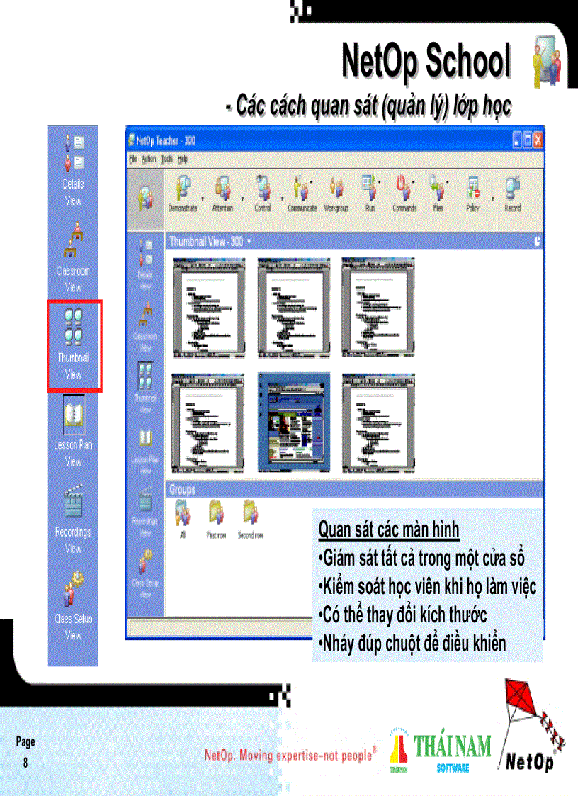 image for page Hướng dẫn sử dụng Netop School
