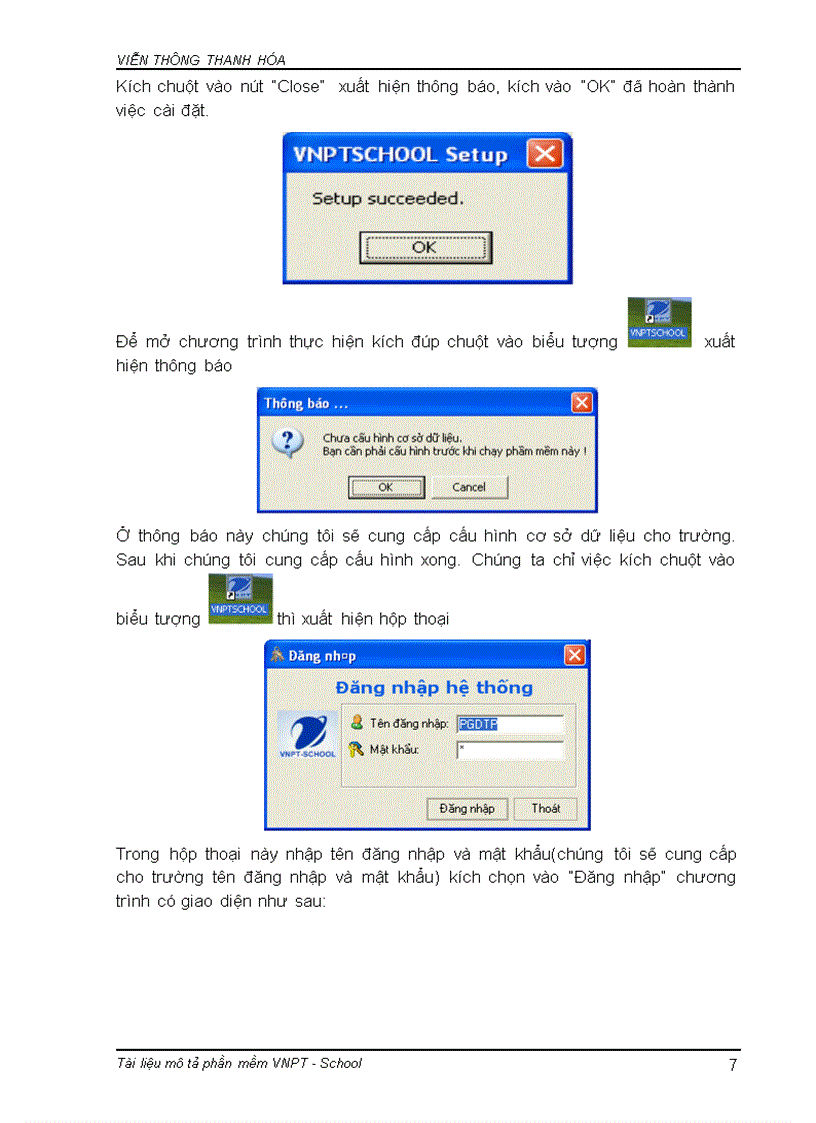image for page Hướng dẫn sử dụng phần mềm VNPT SCHOOL