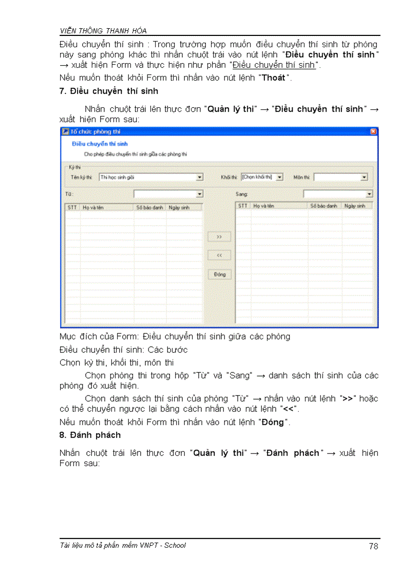 image for page Hướng dẫn sử dụng phần mềm VNPT SCHOOL