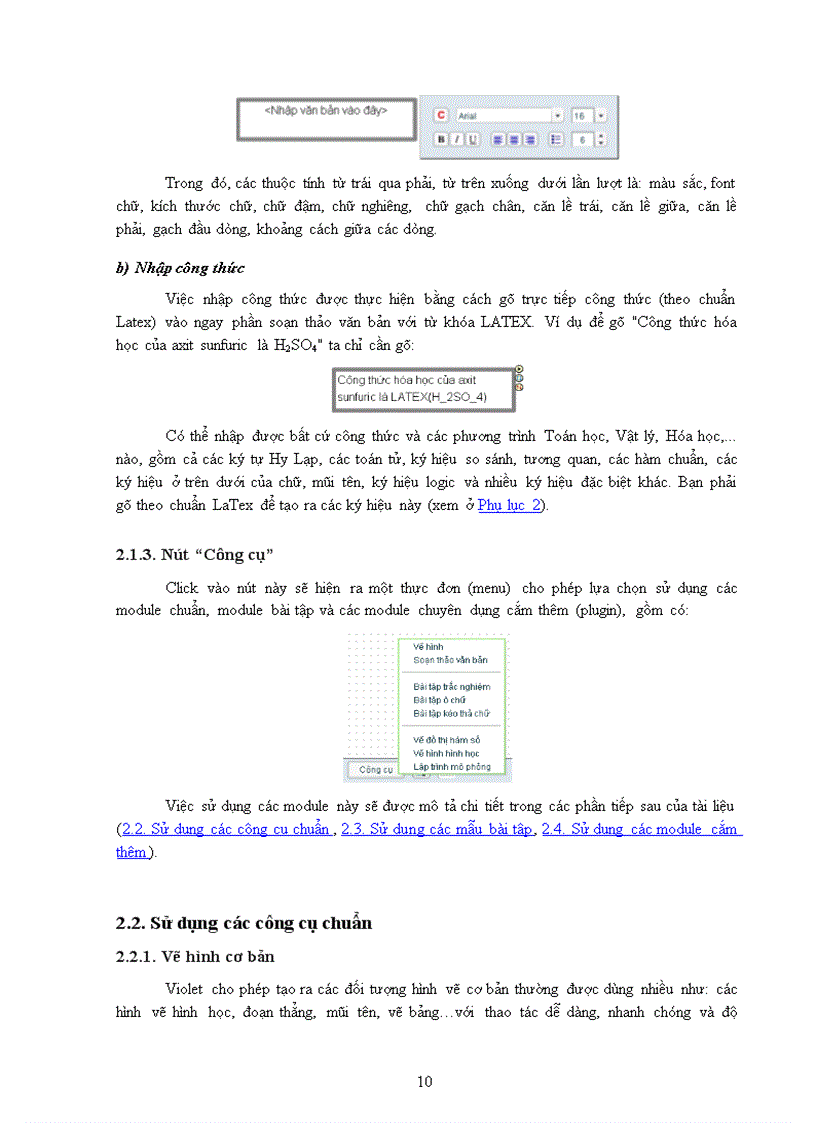 image for page Hướng dẫn sử dụng PM Violet