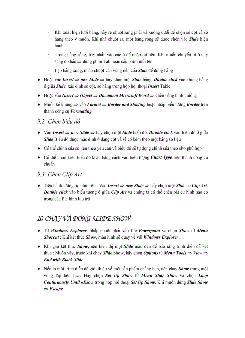 image for page Hướng dẫn sử dụng Powerpoint