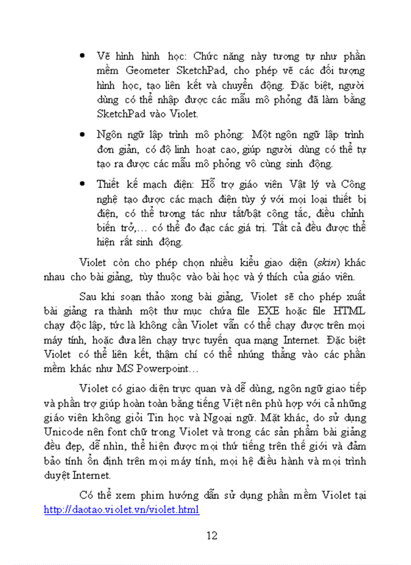 image for page Hướng dẫn sử dụng Violet 1 7