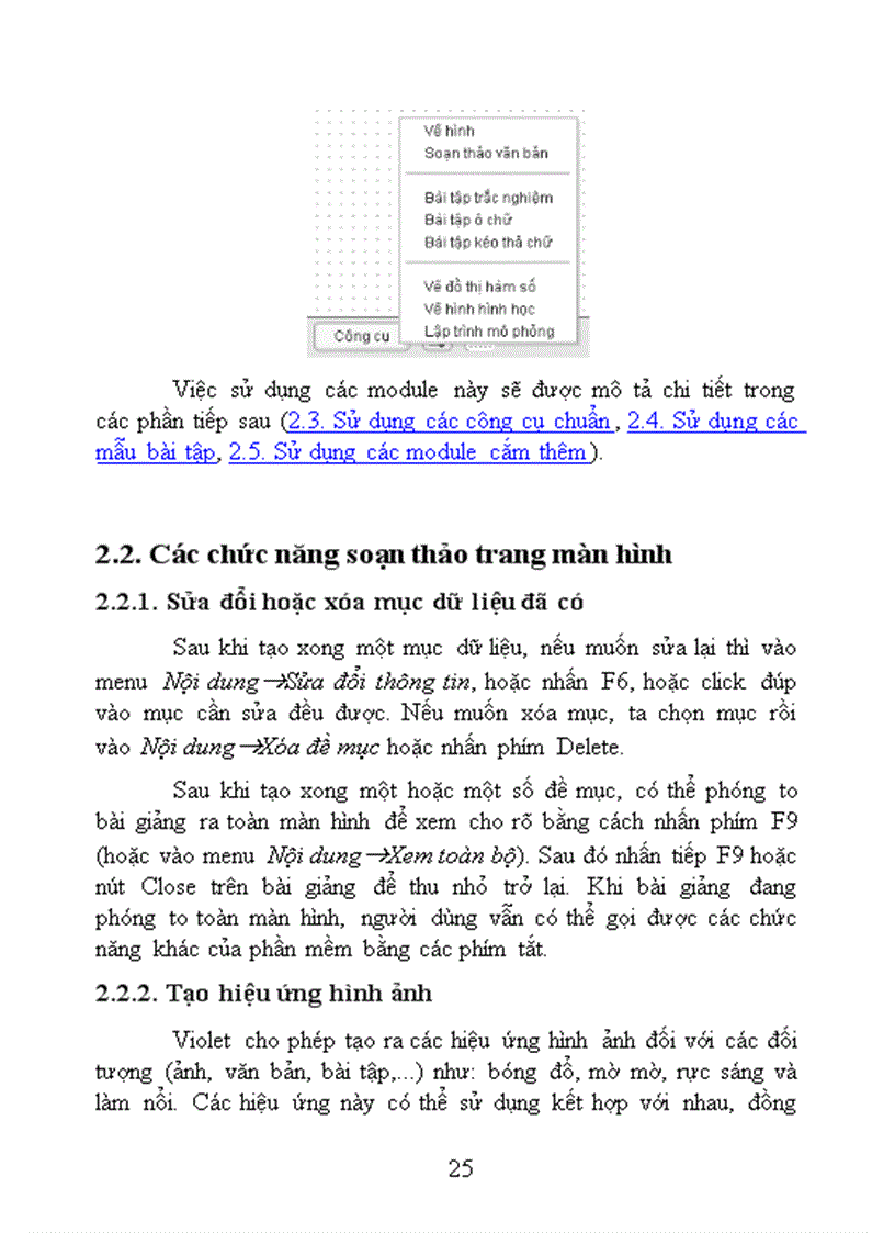 image for page Hướng dẫn sử dụng Violet 1 7
