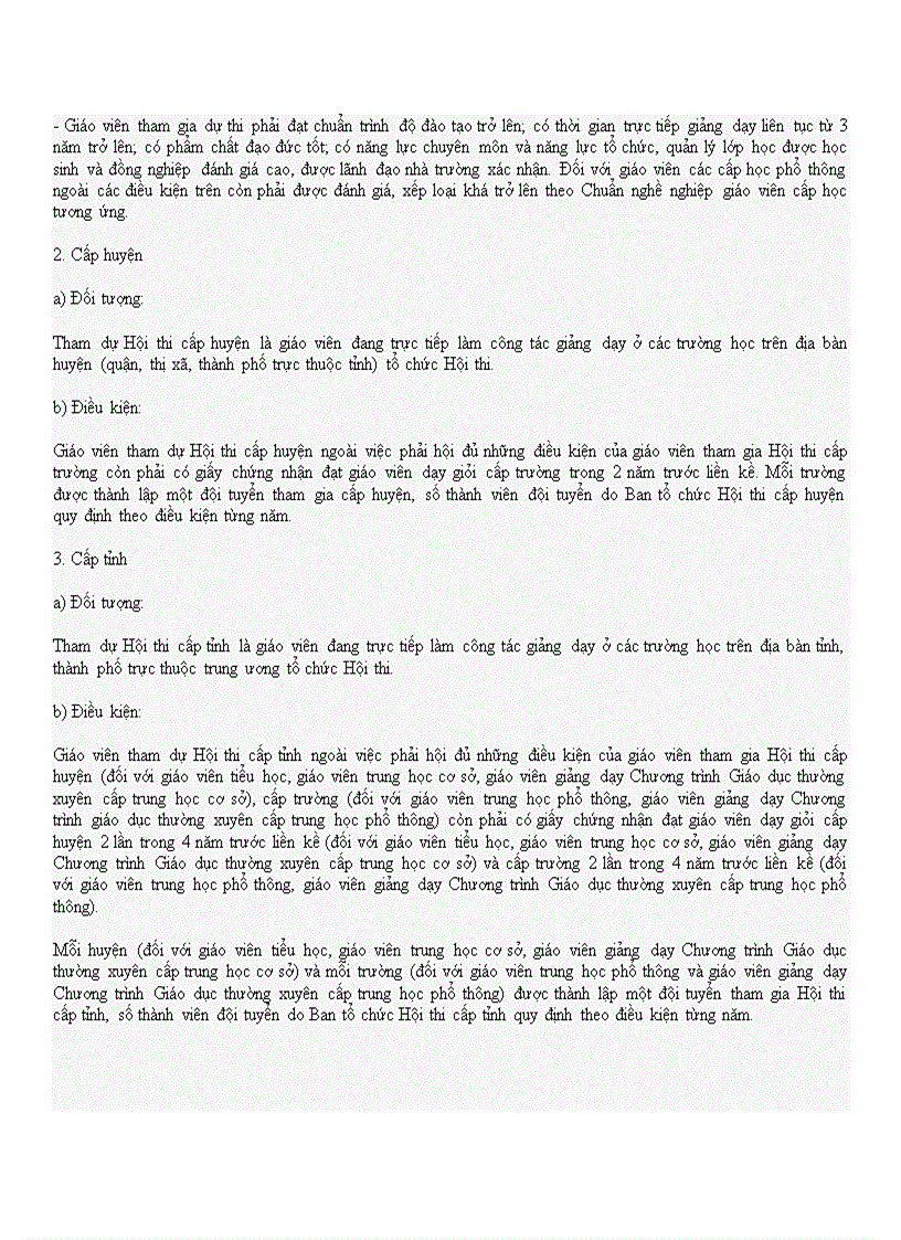 image for page Hướng dẫn thi giáo viên giỏi