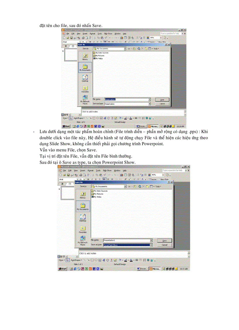image for page Hướng dẫn thực hành powepoint