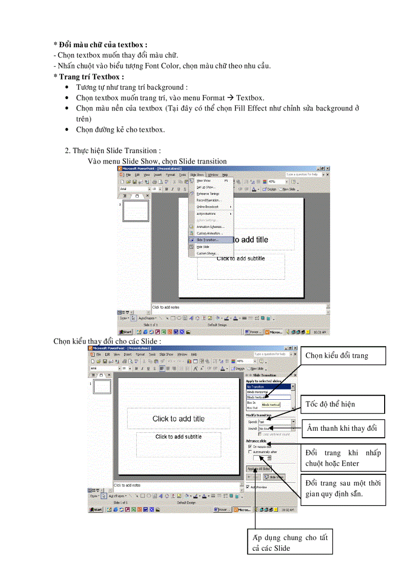image for page Hướng dẫn thực hành powepoint