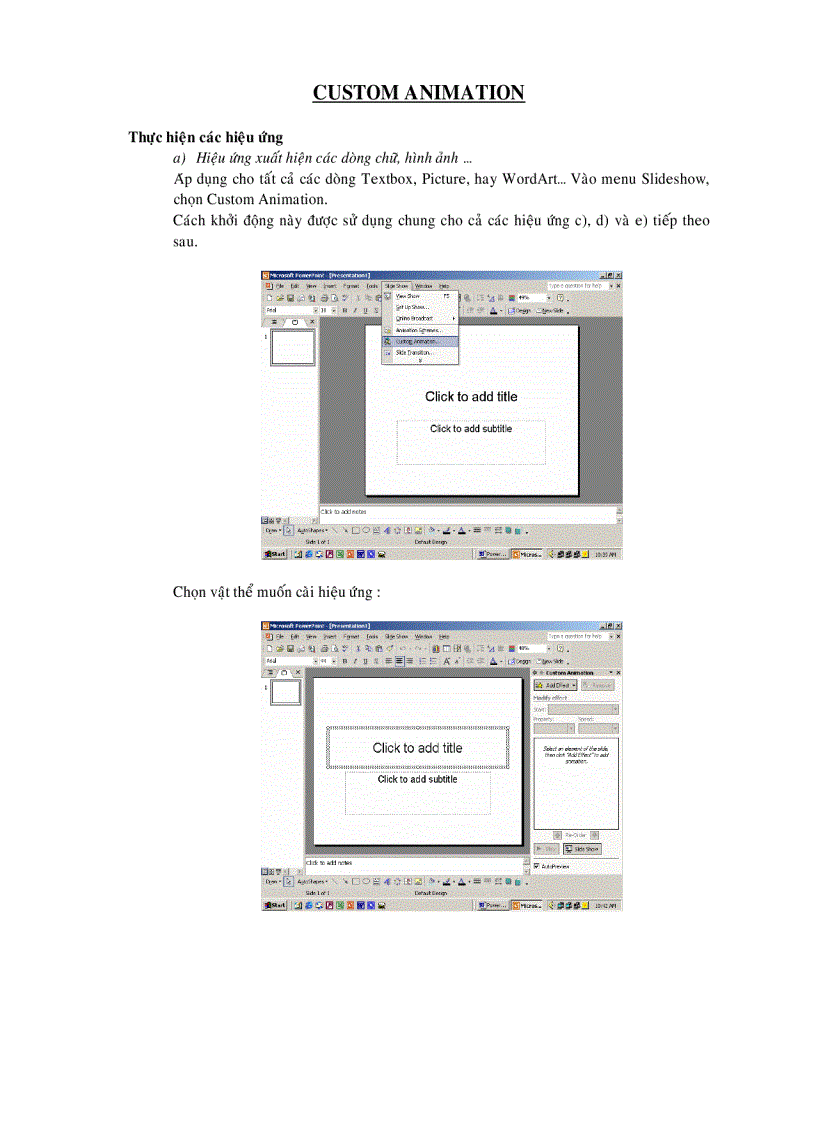 image for page Hướng dẫn thực hành powepoint