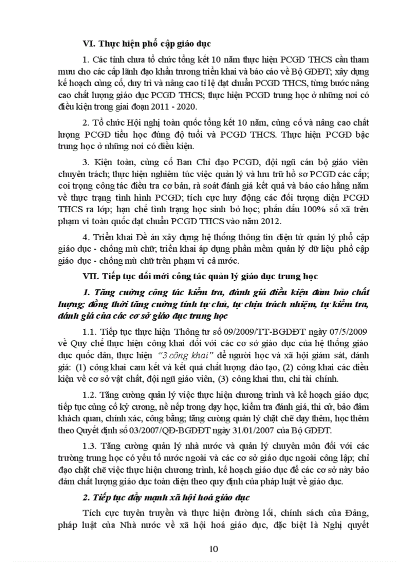 image for page Hướng dẫn thực hiện nhiệm vụ GDTrH năm học 2011 2012