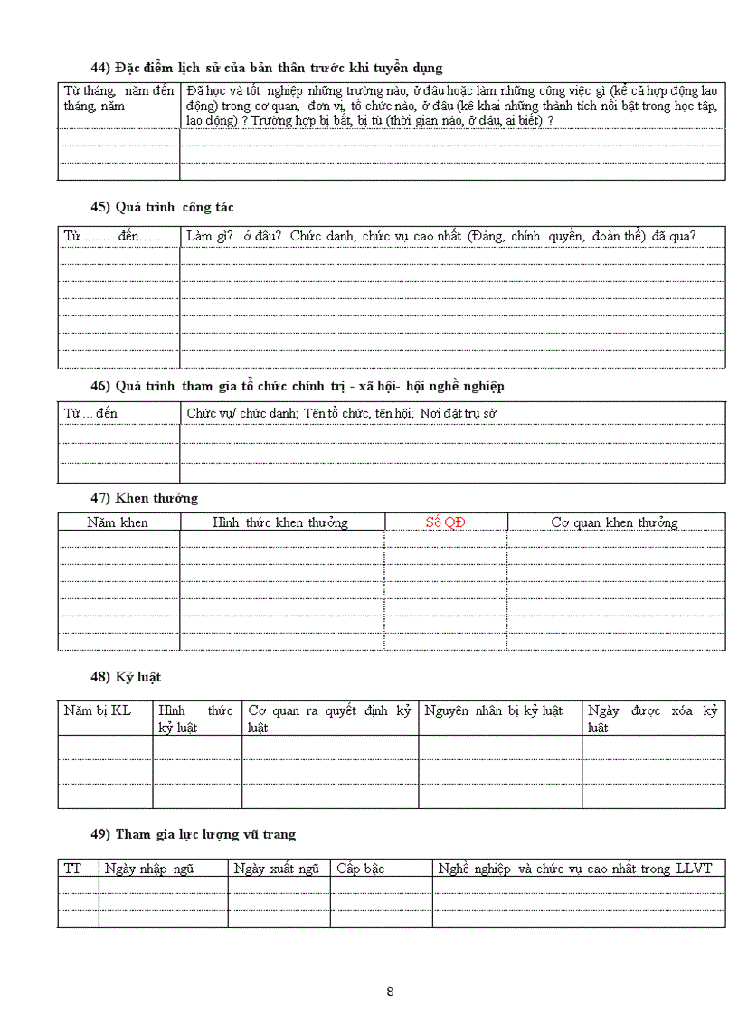 image for page Hướng dẫn về kê khai thông tin nhân sự