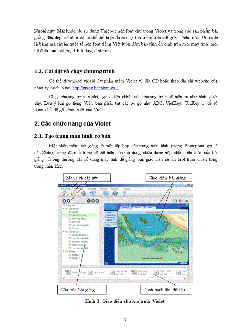 image for page Hướng dẫn sử dụng Violet 1