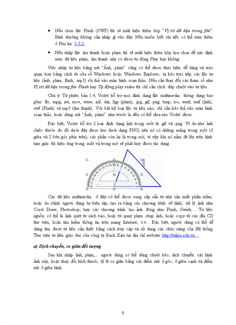 image for page Hướng dẫn sử dụng Violet 1