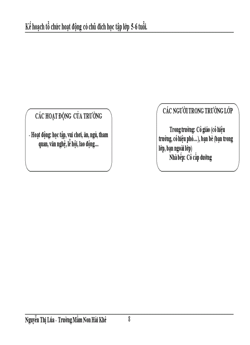 image for page Kế hoạch chăm sóc giáo dục trẻ 5 tuổi