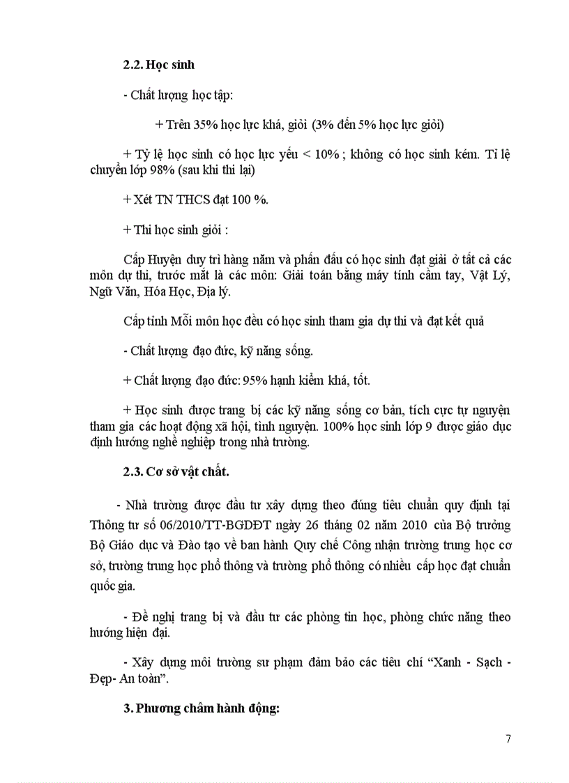 image for page Kế hoạch chiến lược thcs