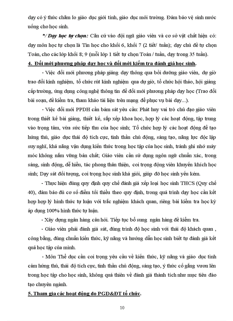 image for page Kế hoạch chuyên môn tổ KHTN năm học 2011 2012