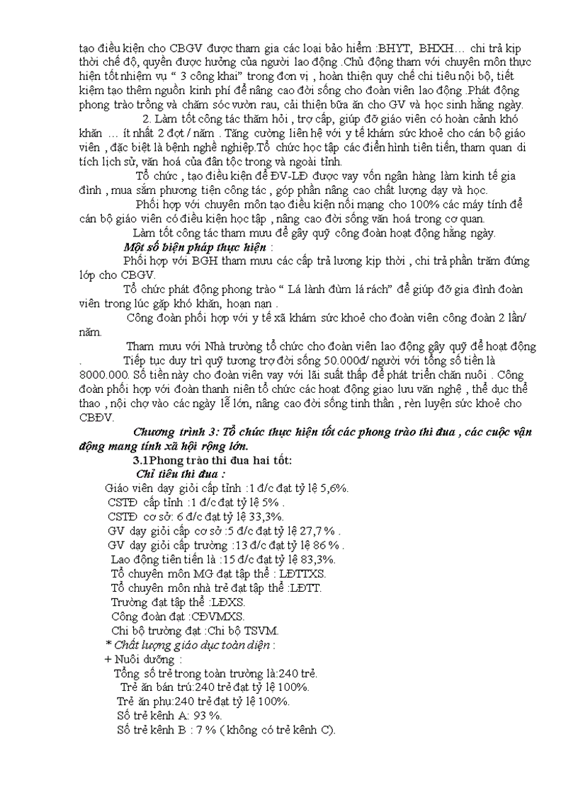 image for page Kế hoạch công đoàn năm 2010 2011