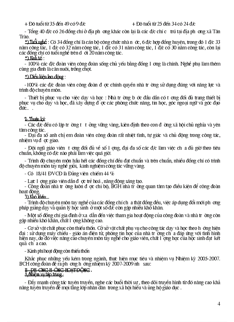 image for page Ke hoach hoat dong cong doan