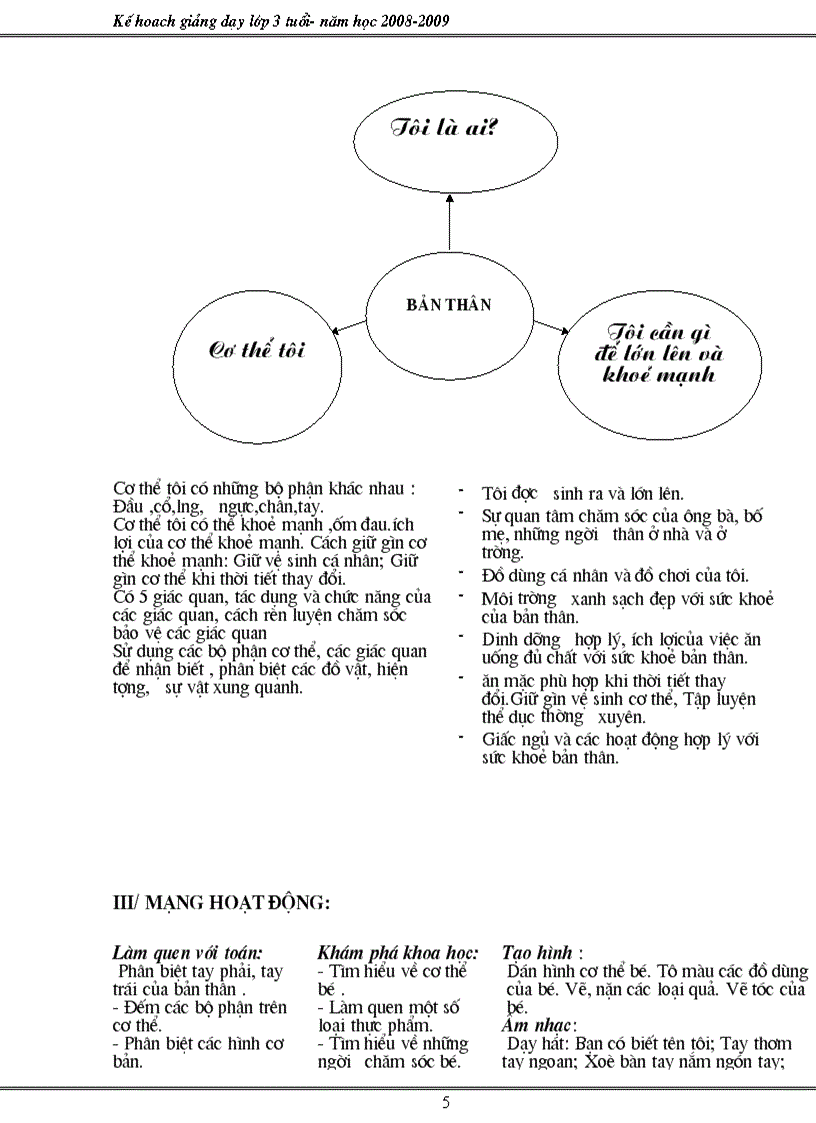 image for page Kế hoạch lớp 3 tuổi