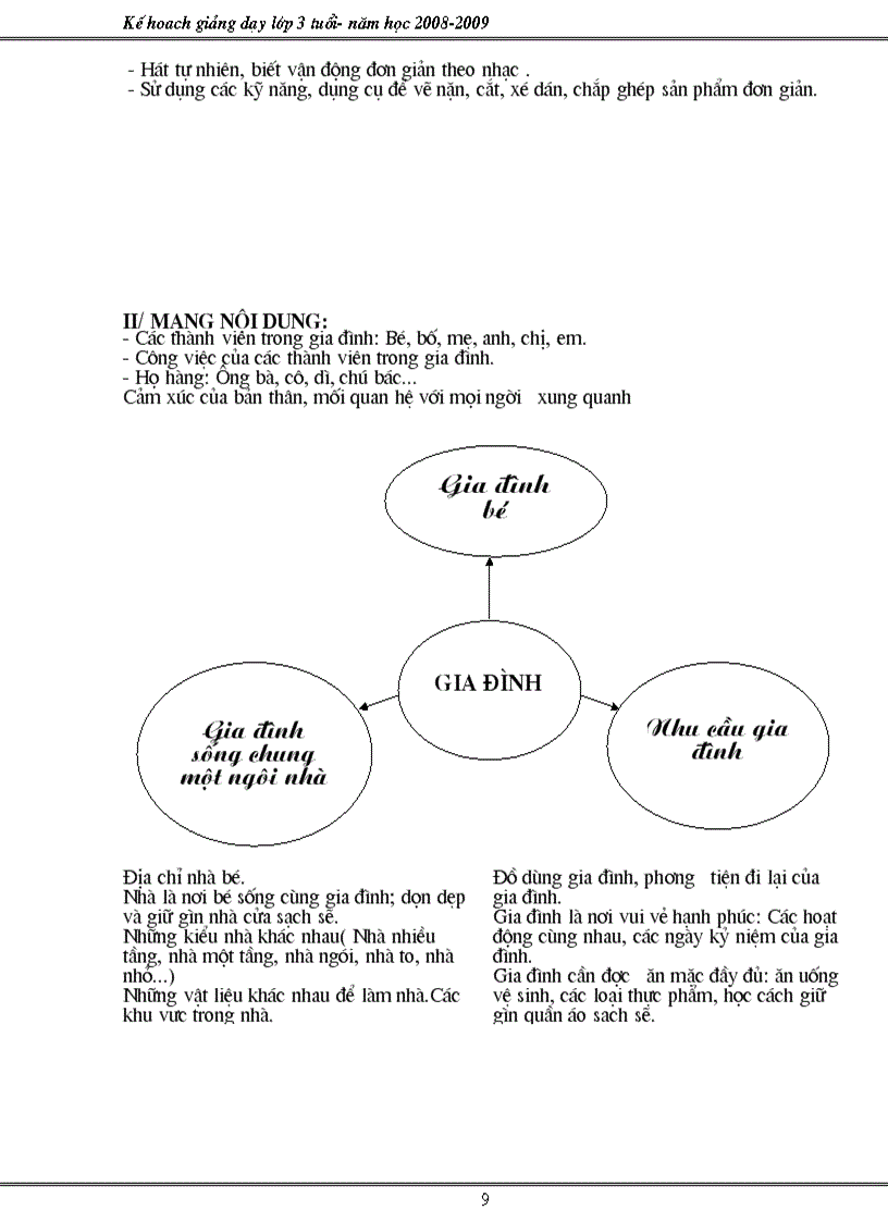 image for page Kế hoạch lớp 3 tuổi