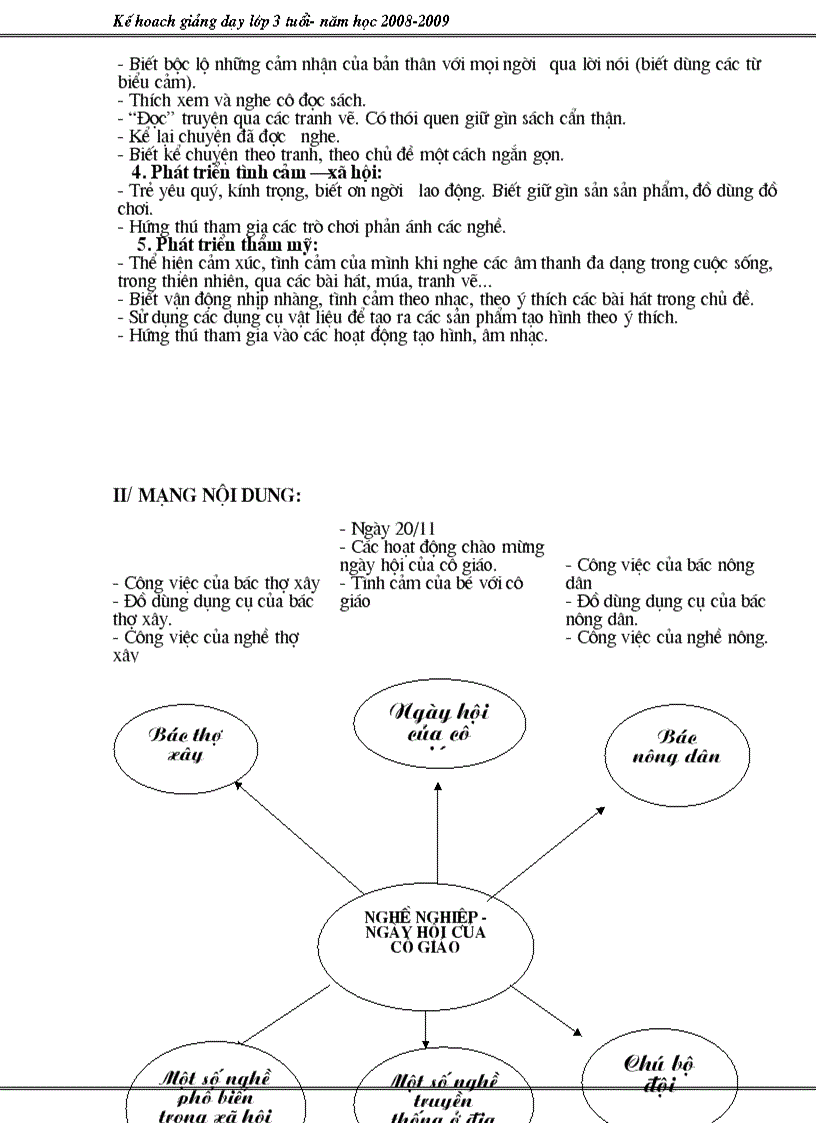 image for page Kế hoạch lớp 3 tuổi