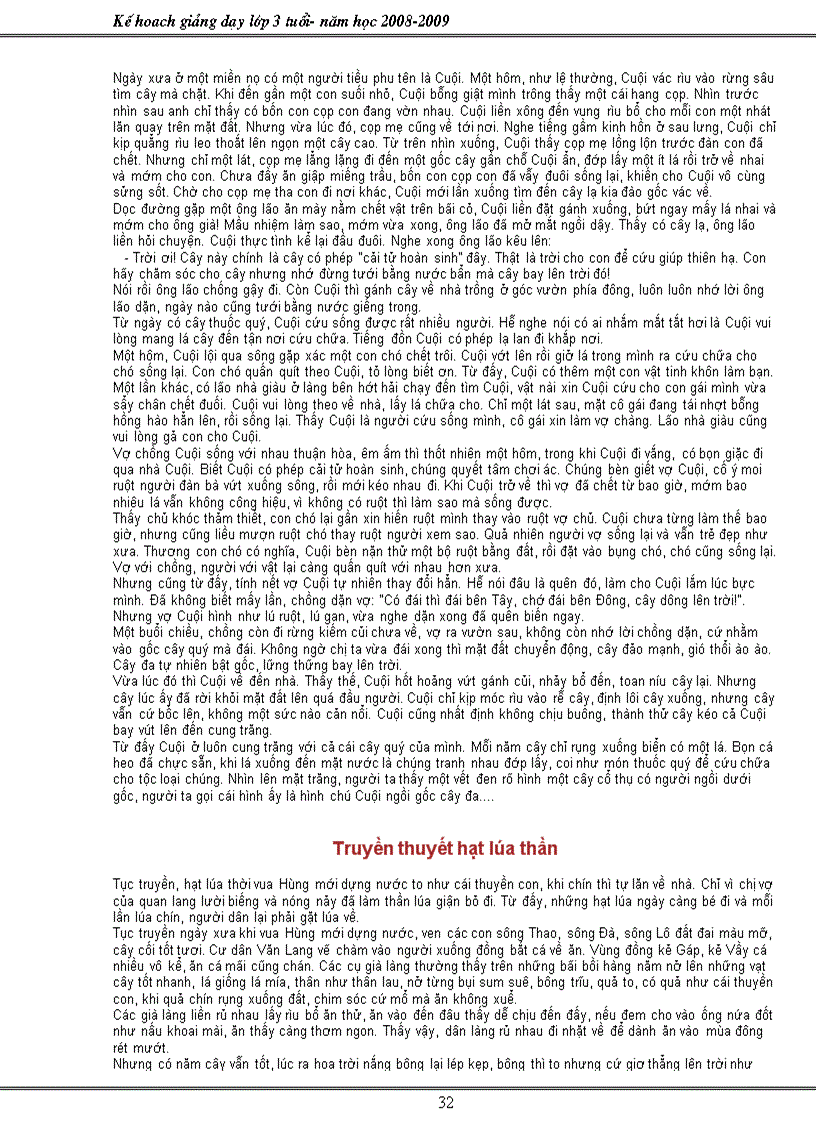 image for page Kế hoạch lớp 3 tuổi