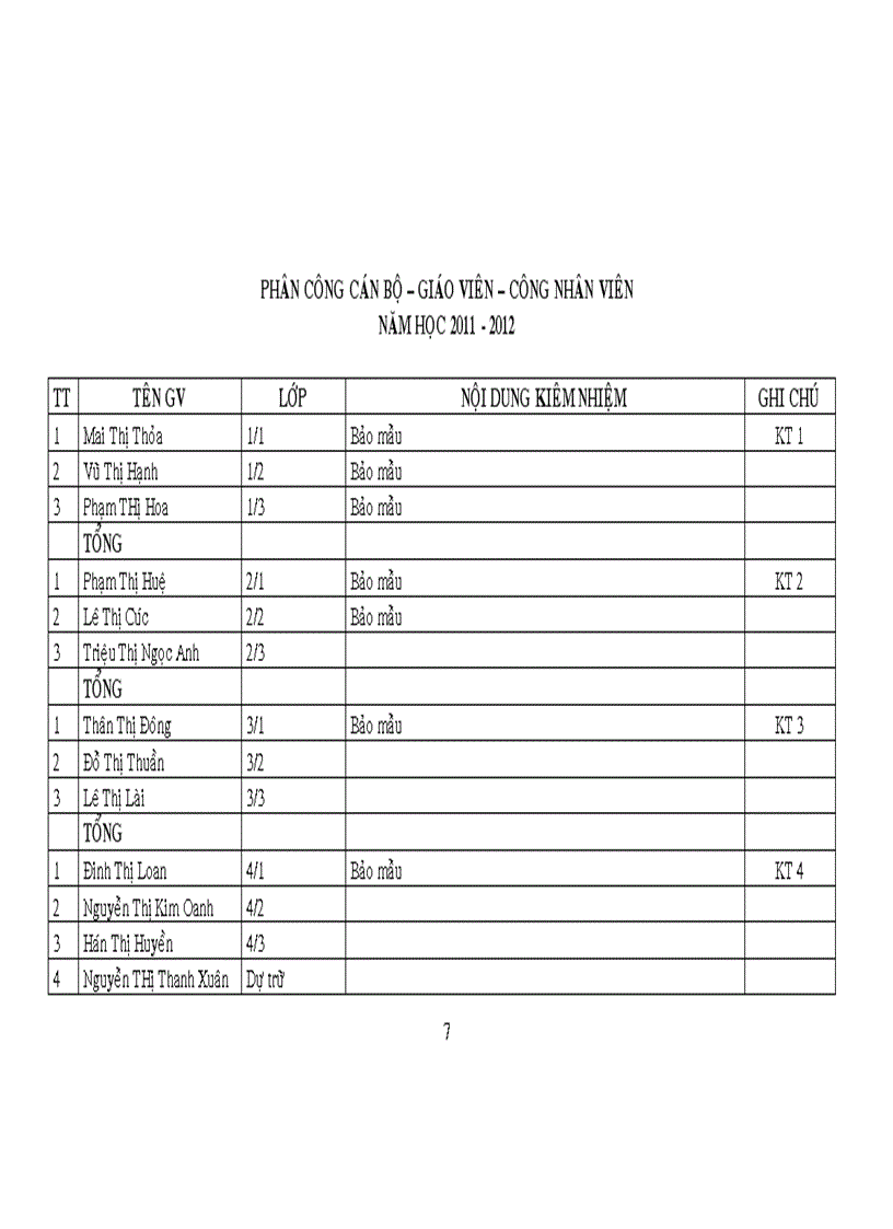 image for page Kế hoạch tháng 9 2011