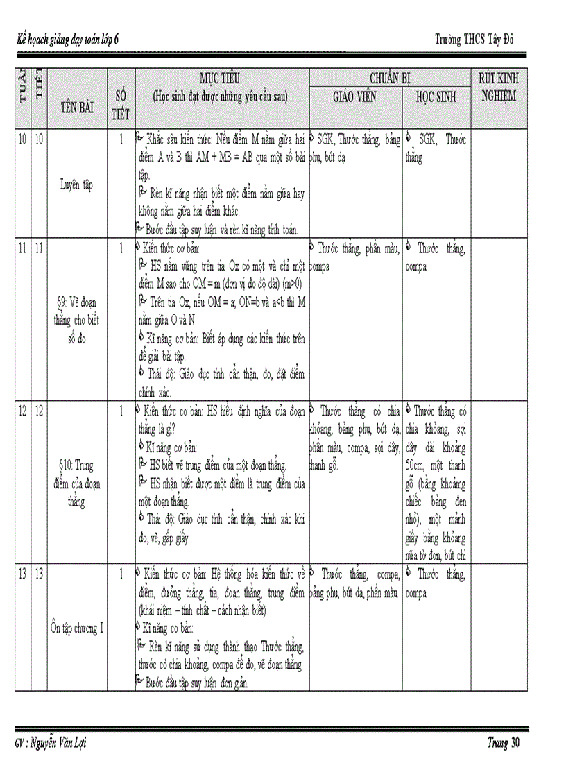 image for page Ke hoach toan 6