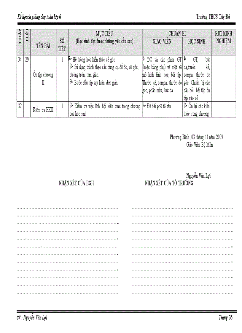 image for page Ke hoach toan 6