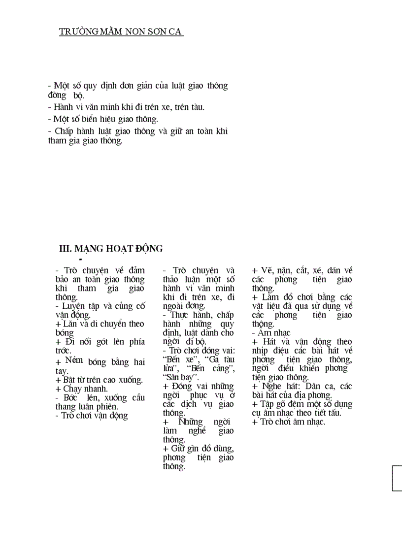 image for page Kh giảng dạy chủ đề giao thông