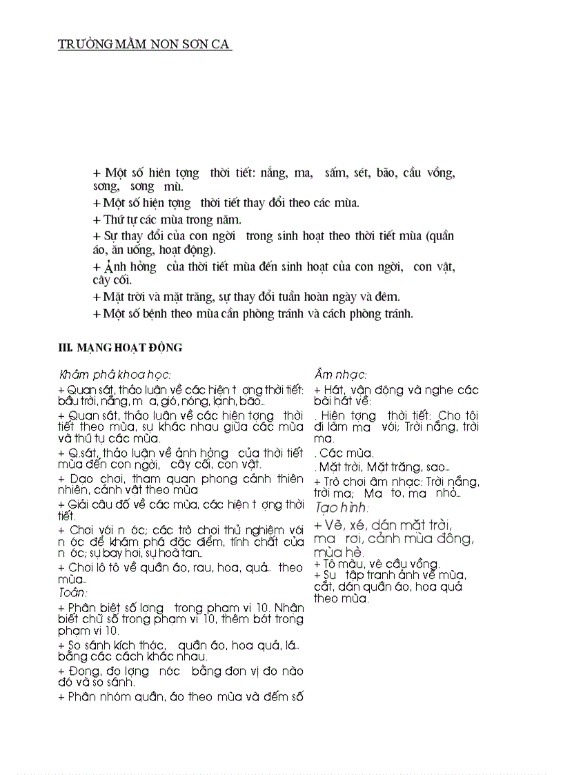 image for page Kh giảng dạy chủ đề tự nhiên