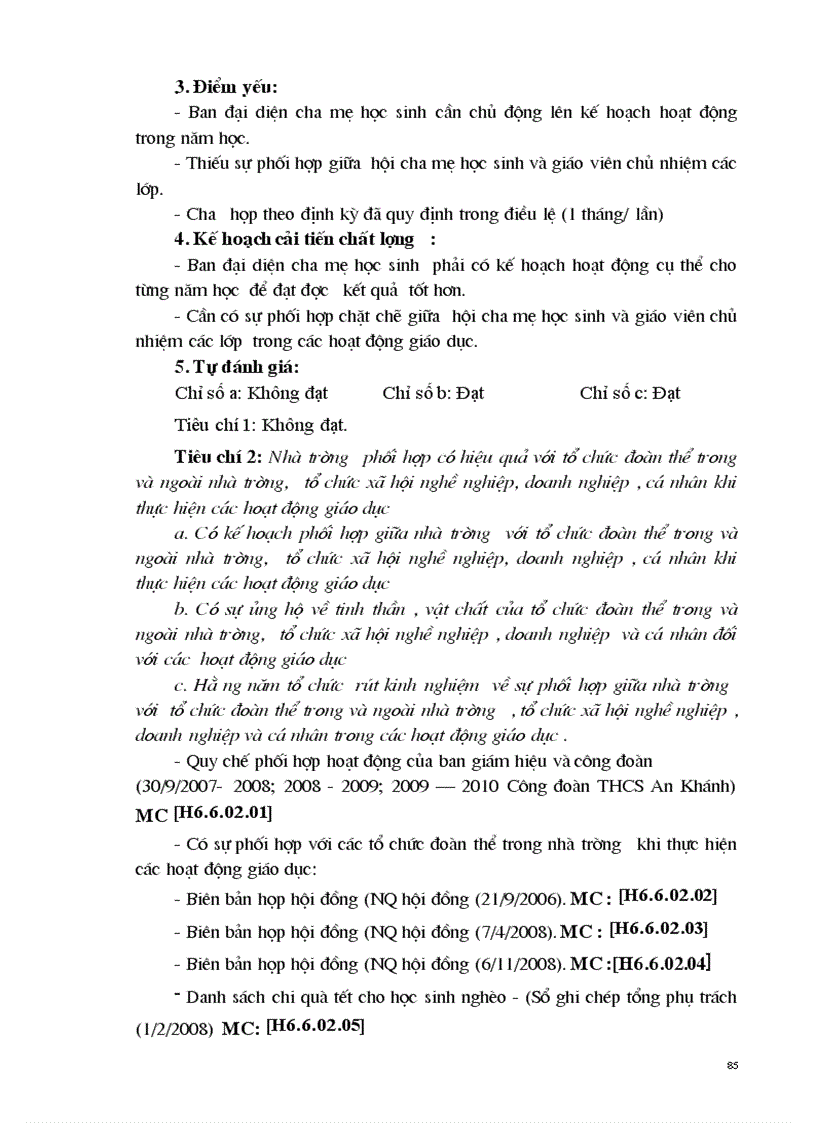 image for page Kiểm định CLGD trường An Khánh 2009 2010