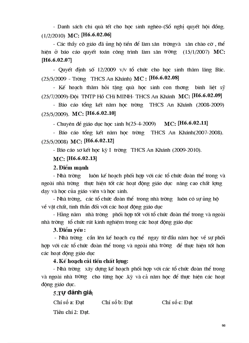 image for page Kiểm định CLGD trường An Khánh 2009 2010