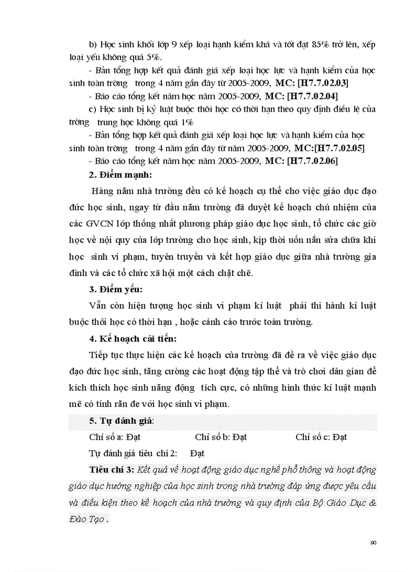 image for page Kiểm định CLGD trường An Khánh 2009 2010