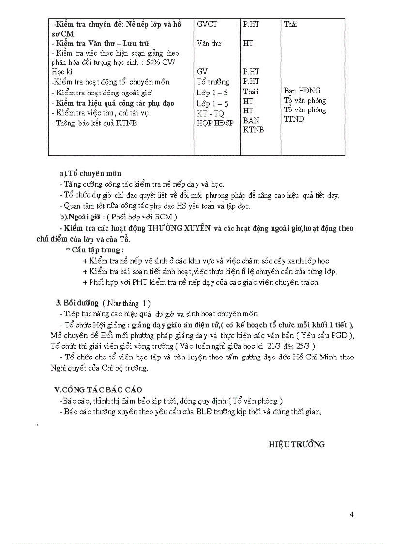 image for page Kế hoạch tháng 3 1