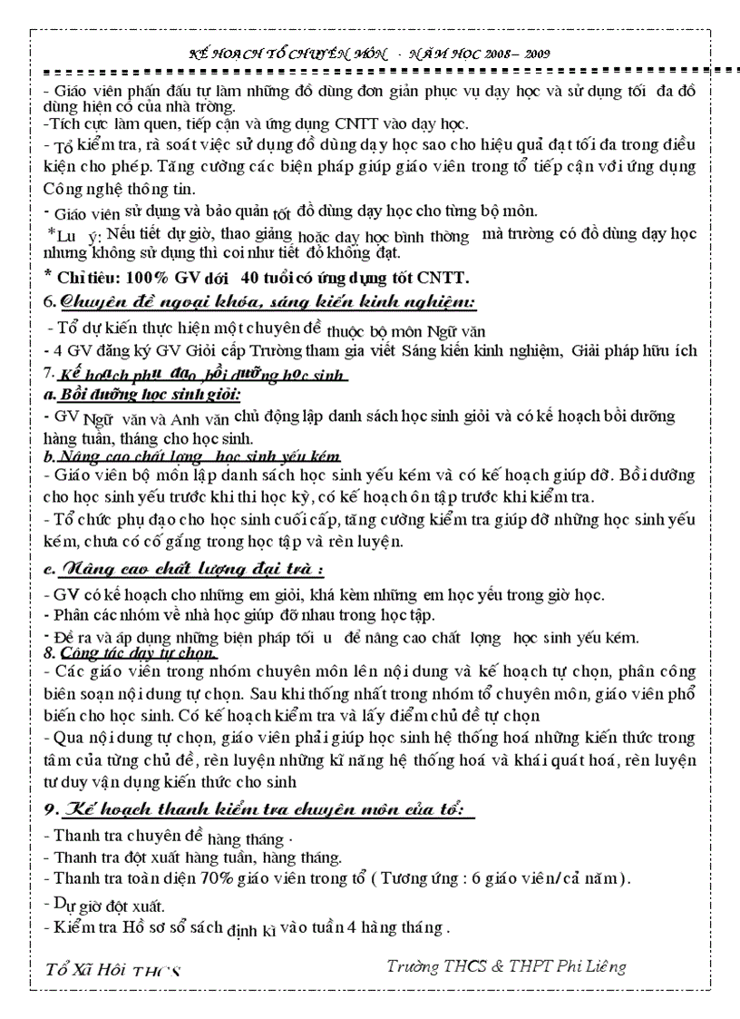 image for page Kế hoạch tổ chuyên môn 1