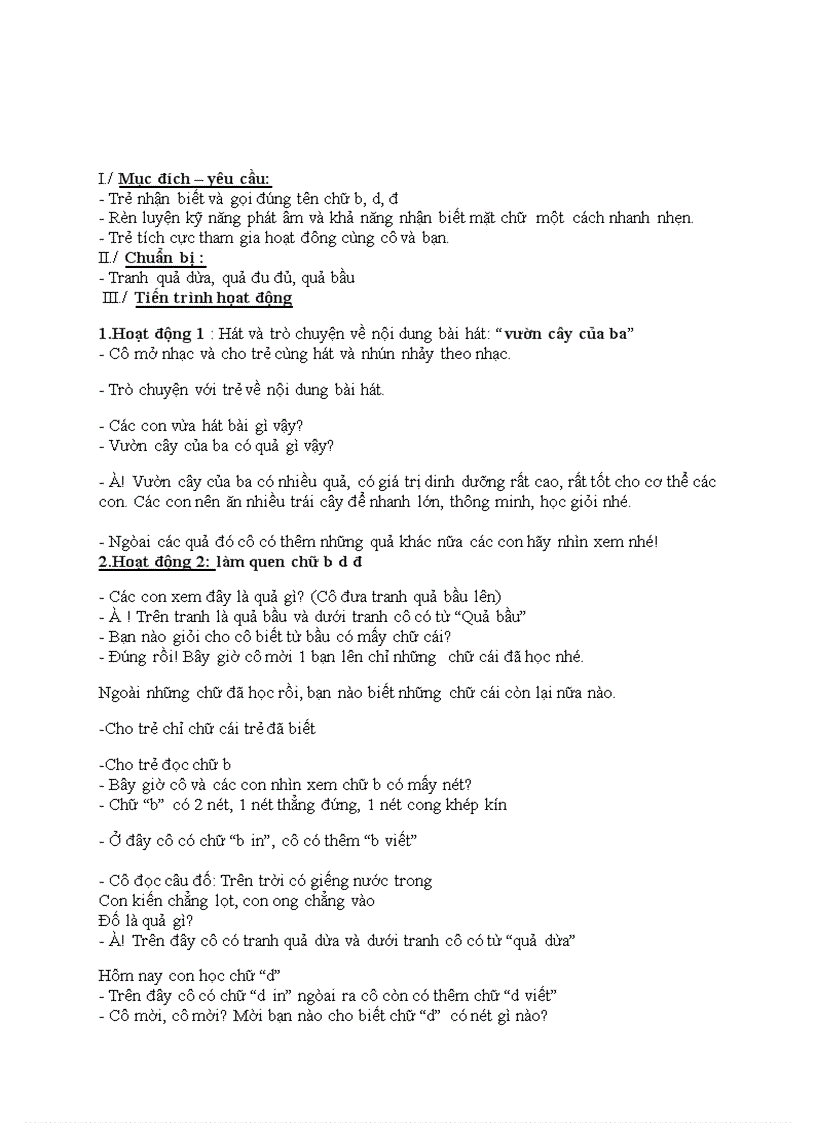 image for page Lam quen chu cai b d đ